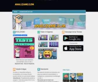 Analizame.com(Tests Divertidos) Screenshot