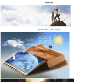 Analiz.com(Şiir) Screenshot