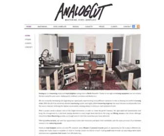 Analogcutmastering.com(Analogcut) Screenshot