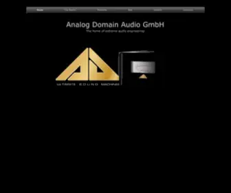 AnalogDomain.eu(Analog Domain Audio GmbH) Screenshot