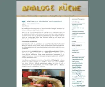 Analogekueche.de(Küche) Screenshot