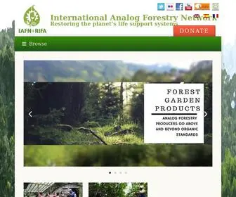 Analogforestry.org(IAFN) Screenshot