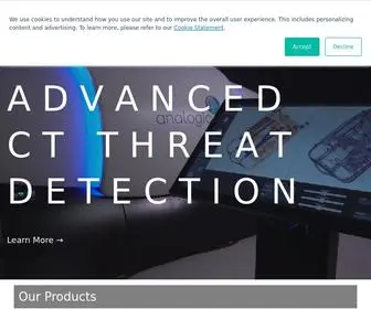 Analogic.com(Analogic Corporation) Screenshot