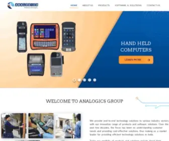 AnalogicGroup.com(Analogics) Screenshot