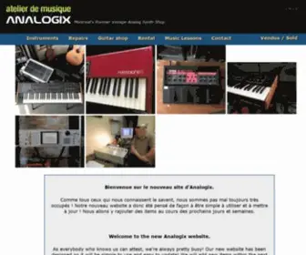 Analogixmusic.com(Analogixmusic) Screenshot