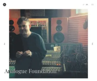 Analoguefoundation.com(Analoguefoundation) Screenshot