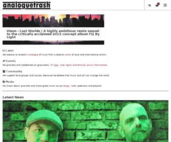 Analoguetrash.com(Record label) Screenshot