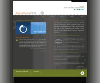 Analogueweb.com(Seattle Web Design and Development) Screenshot