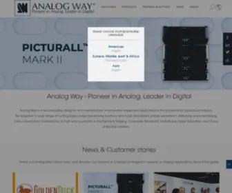 Analogway.com.de(Analog Way) Screenshot