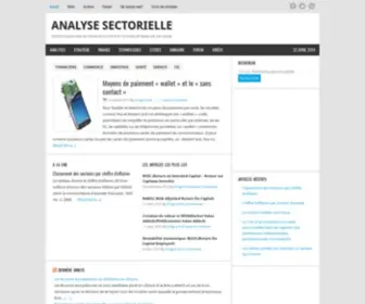 Analyse-Sectorielle.fr(Analyse sectorielle) Screenshot