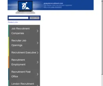 Analysisrecruitment.com(Analysis Recruitment) Screenshot