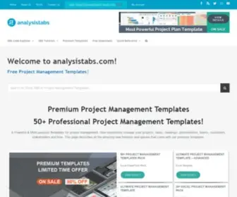 Analysistabs.com(Innovating Awesome Tools for Data Analysis) Screenshot