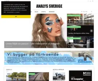 Analyssverige.se(Analys Sverige) Screenshot