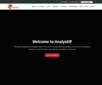 Analystip.com(Top IPR Service Provider for Patent) Screenshot