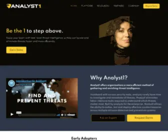 Analystplatform.com(Threat Intelligence Platform With Enhanced SOAR) Screenshot