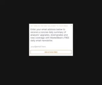 Analystratings.net(Stock Market News and Research Tools) Screenshot