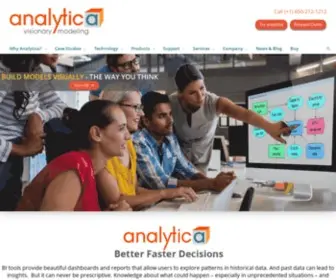 Analytica.com(Lumina Decision Systems) Screenshot
