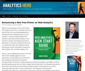 Analyticshero.com(Analytics Hero) Screenshot