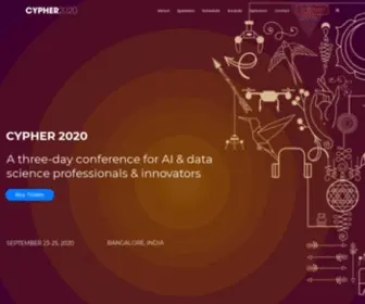 Analyticsindiasummit.com(Cypher 2022) Screenshot