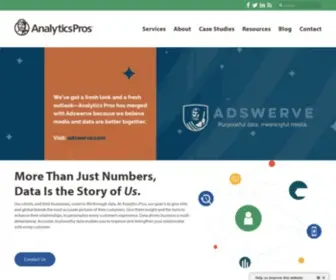 Analyticspros.com(Premier Data & Media Digital Consultancy) Screenshot