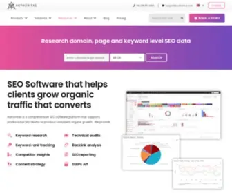 Analyticsseo.com(SEO Software To Grow Traffic That Converts) Screenshot