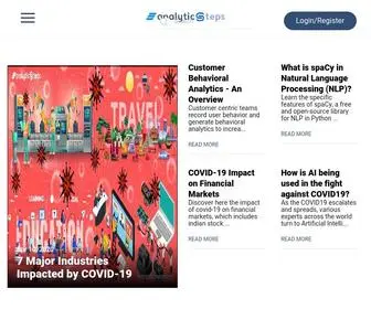 Analyticssteps.com(Analytics Steps) Screenshot