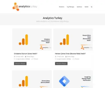 Analyticsturkey.com(Analytics Turkey) Screenshot