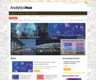 Analyticsweek.com(All Things Analytics Leadership News) Screenshot