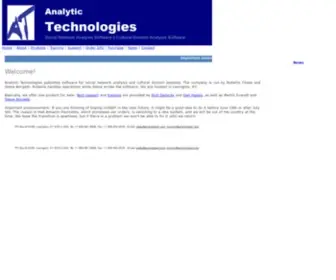 Analytictech.com(Analytic Technologies) Screenshot
