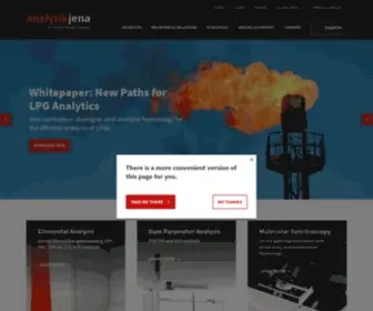 Analytik-Jena.com(Analytik Jena) Screenshot