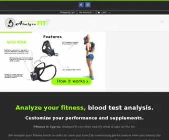 Analyzefit.com(Analyze your fitness) Screenshot