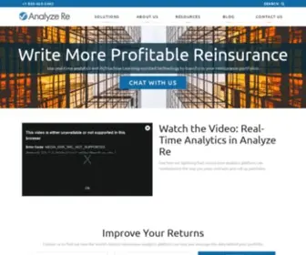 Analyzere.com(Analyze Re) Screenshot