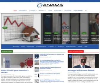 Anama.it(Associazione Nazionale Agenti e Mediatori d'Affari) Screenshot