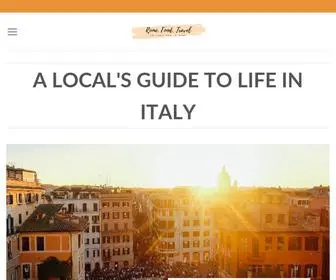 Anamericaninrome.com(Anamericaninrome) Screenshot