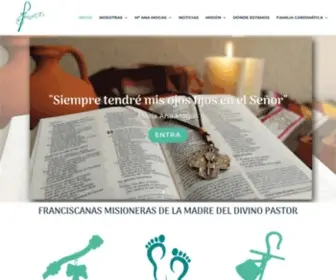 Anamogas.net(Franciscanas Misioneras de la Madre del Divino Pastor (FMMDP)) Screenshot