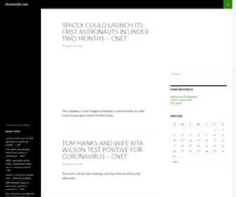 Anamorph.com(Technology News Portal) Screenshot