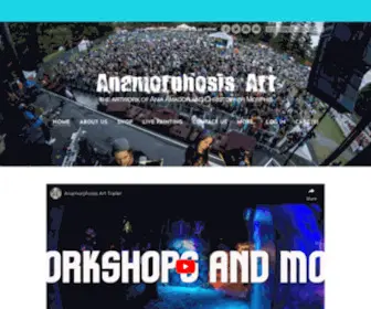 Anamorphosisart.com(Anamorphosis Art) Screenshot