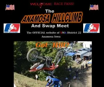 Anamosahillclimb.com(Anamosa Hillclimb) Screenshot