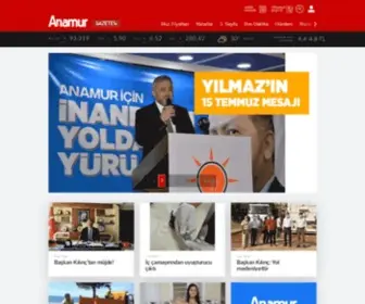 Anamurgazetesi.com(Anamur Gazetesi) Screenshot