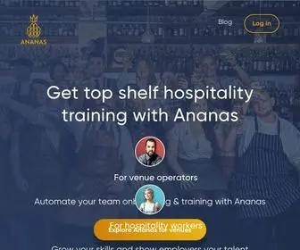 Ananasacademy.com(Ananas) Screenshot