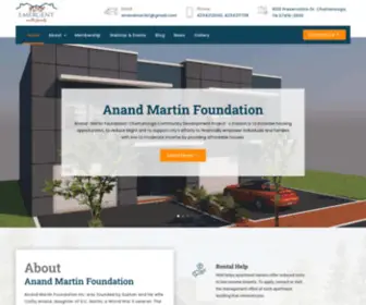 Anand-Martinfoundation.com(Anand Martin Foundation) Screenshot