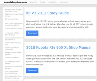 Anandabagshop.com(Grosir Tas) Screenshot