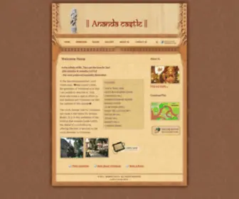 Anandacastle.com(Ananda Castle) Screenshot