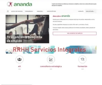 Ananda.es(INICIO) Screenshot