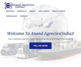 Anandagenciesindia.in(Anand Agencies India) Screenshot