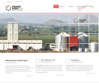 Anandagro.com(Anand Agro) Screenshot