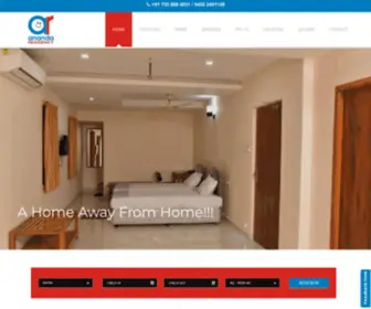 Anandaresidency.co.in(Ananda Residency) Screenshot