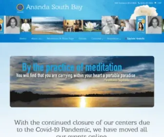 Anandasouthbay.org(Ananda South Bay) Screenshot