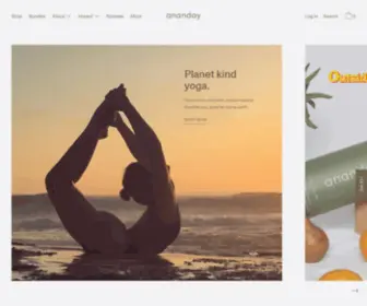 Ananday.com(Planet Kind Yoga) Screenshot