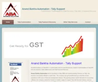 Anandbarkha.in(Tally.ERP 9) Screenshot